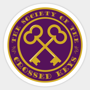 The Society of the Crossed Keys Sticker